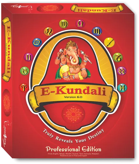 E-Kundali Professional 6 Product box