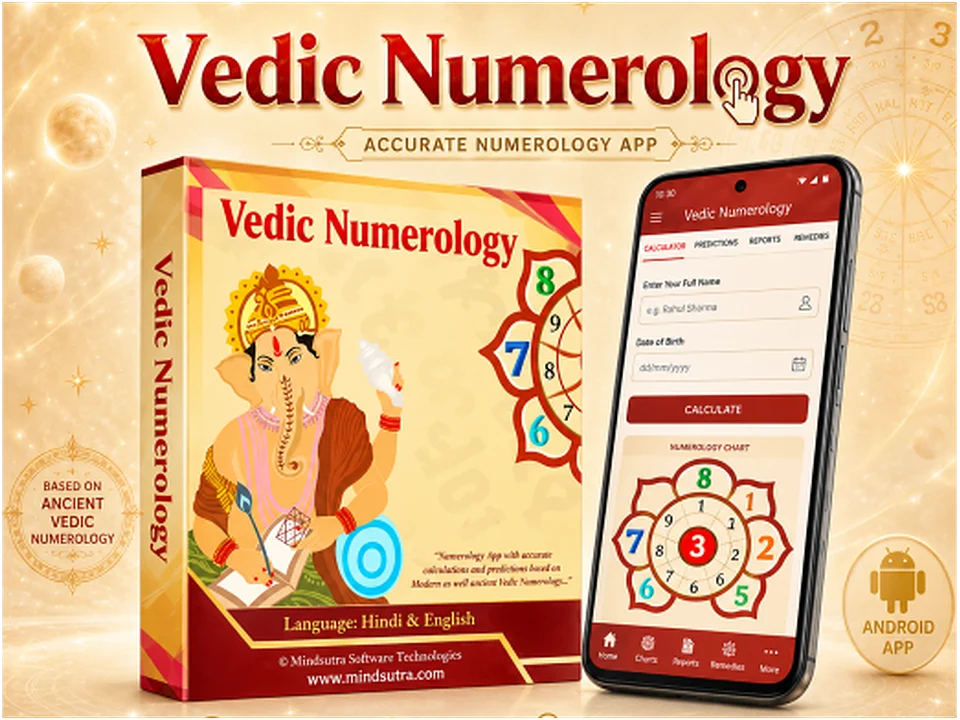 Vedic Numerology Android app product box